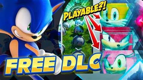 Free Dlc For Sonic Frontiers Adds Photo Mode New Playable Characters