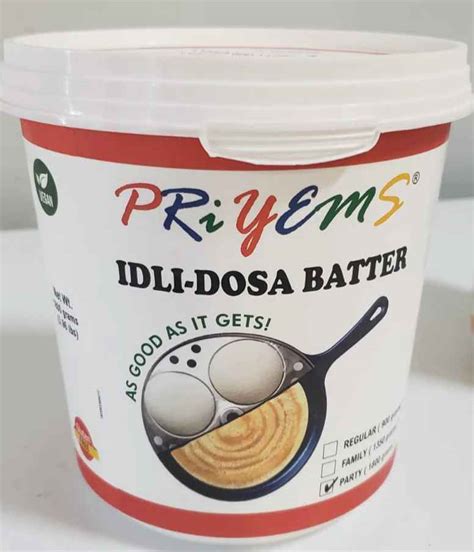 Buy Idli Dosa Batter Priyem 900 Gm Indiaco Quicklly