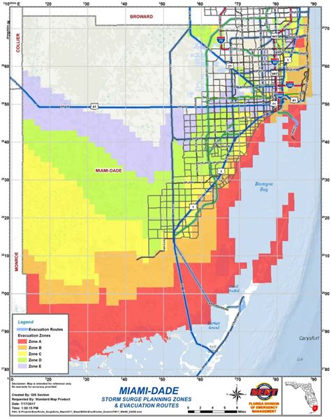 Volusia & Flagler County Evacuation Route/zone & Storm Surge Zone ...