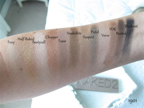 Review Swatches Urban Decay Naked Palette