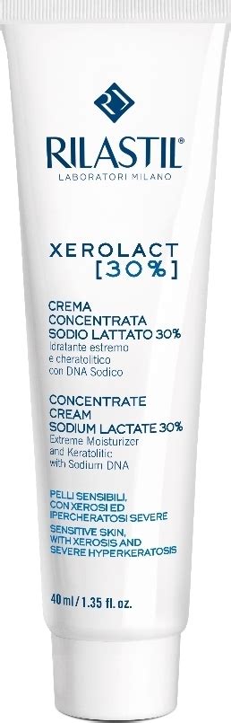 Rilastil Xerolact E Cream Concentrate Cream Sodium Lactate 30 40ml