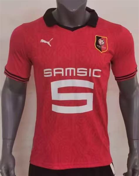 Us Stade Rennais Home Jersey Blue Fans Stade Rennais