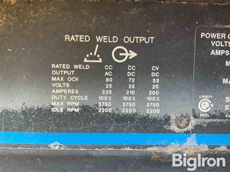 Miller Bobcat 225G Plus Welder BigIron Auctions