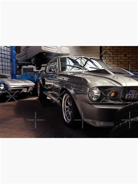 Ford Mustang Shelby Gt500 Poster For Sale By Hottehue Redbubble