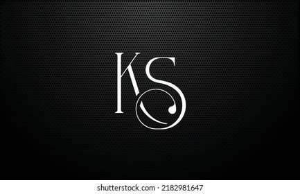 Ks Sk Abstract Letters Logo Monogram Stock Vector Royalty Free