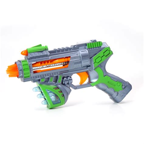 Kidplokio Sonic Space Blaster Toy Gun with Flashing Lights and Sounds