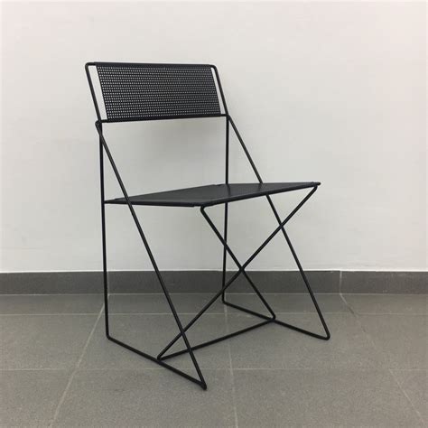 Niels Jorgens For Magis X Line Metal Dining Chair 1970 S 79267