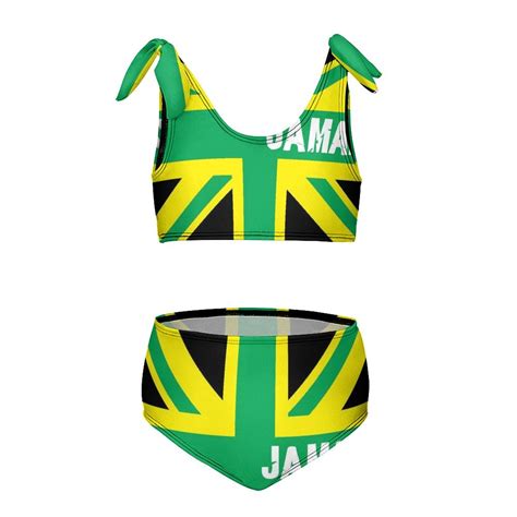 Jamaican Jamaica Girl S Piece Bikini Set Beach Sport Swimsuit Swimwear Y Cm Walmart