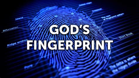 God S Fingerprint Youtube