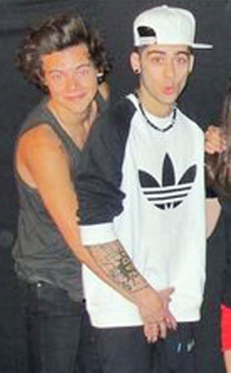 Harry Grabs Zayns Crotch E Online