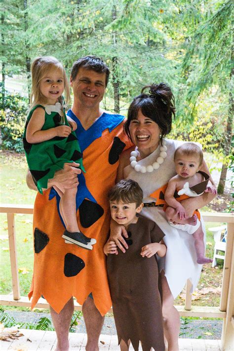 Domestic Fashionista: The Flintstones Are Back! // Family Of Five ...