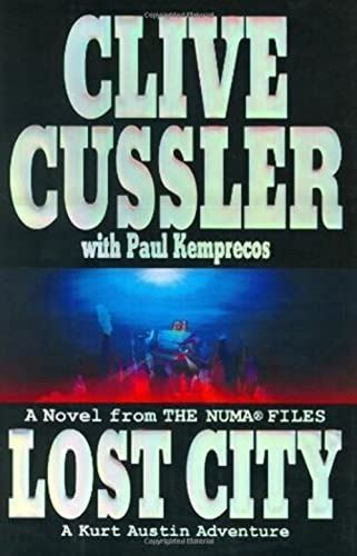 Lost City From The NUMA Files Kurt Austin By Clive Cussler Fine