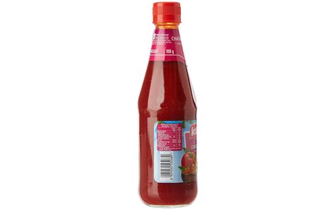 Kissan Chatakdaar Ketchup Glass Bottle 500 Grams Reviews Nutrition