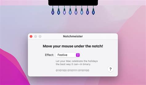 Decorate your MacBook Pro Notch with Notchmeister