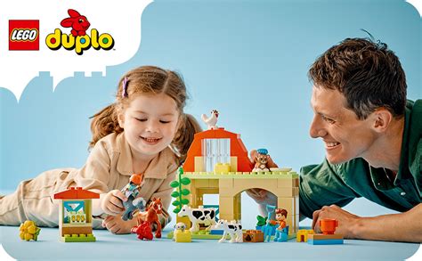 Lego Duplo Town Caring For Animals At The Farm Building Toys Playset