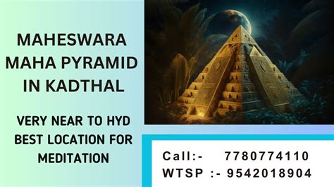 Maheswaram Maha Pyramid In Kadthal Best Pyramid Near Hyderabad For