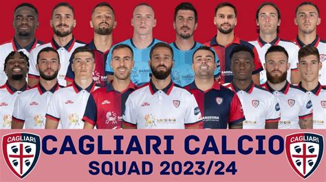 CAGLIARI CALCIO Squad Season 2023 24 Cagliari Calcio FootWorld