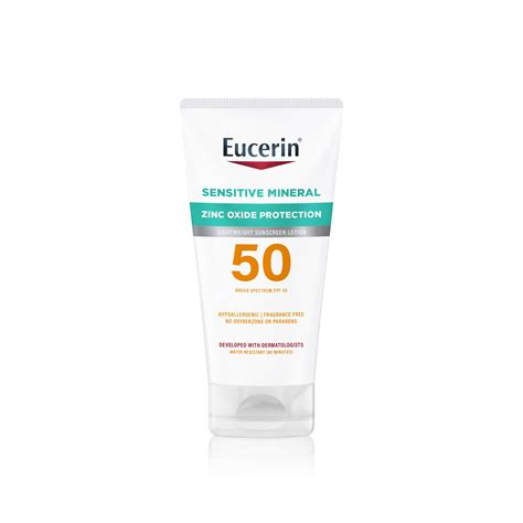 Eucerin Sun Sensitive Mineral Spf Sunscreen Lotion Oz Pick Up