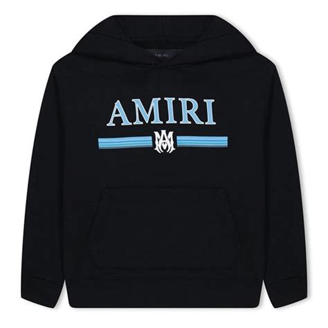 AMIRI | Logo Hoodie Juniors | Kids | Black | Flannels