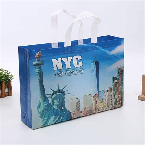 China 2020 Latest Design Grocery Bags Reusable Custom Laminated PP