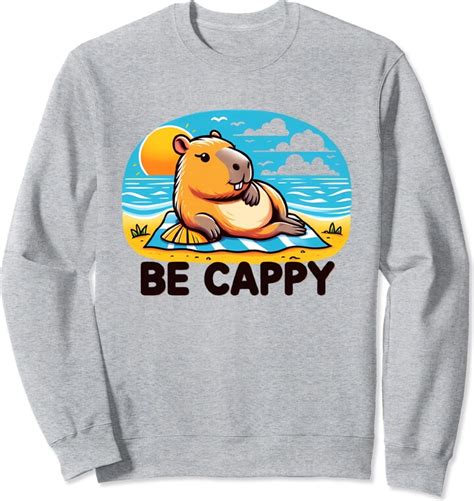 Capybara Be Cappy Funny Capybara Cute Be Cappy Pun Shopstyle T Shirts