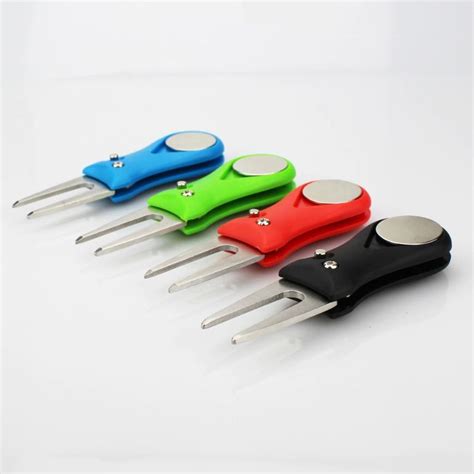 Golf Divot Repair Tool Switchblade Marker Orbisify