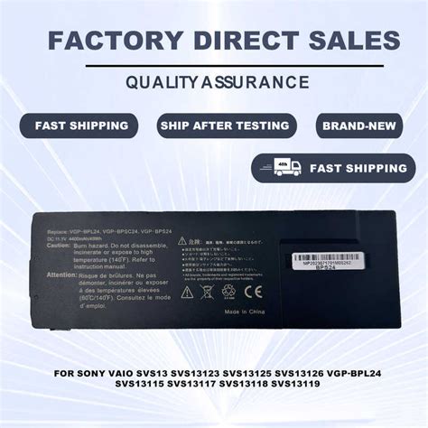 1520 DXT NEW Vgp Bps24 Battery For Sony VAIO Bps24 Bpsc24 Bpl24 For Sa