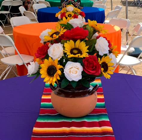 Ideas Para Centros De Mesa De Fiestas Mexicanas