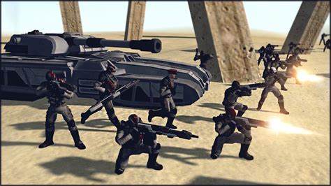 PLANETSIDE IN MEN OF WAR Men Of War Planetside 2 Mod Gameplay YouTube