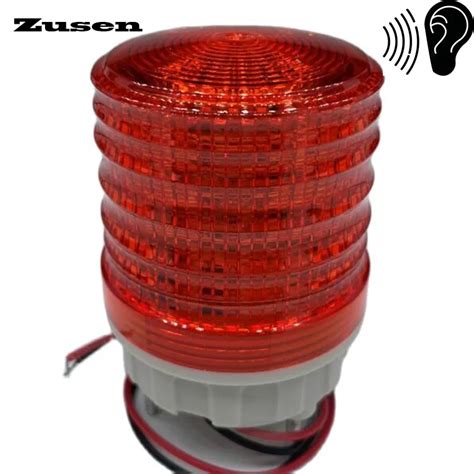 Zusen Tb R J With Buzzer Red Color Signal Lamp Warning Light V