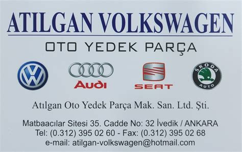 Atılgan Volkswagen Yedek Parça Porsche Audi Skoda Seat