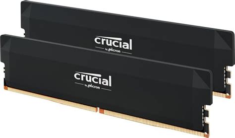 Crucial Pro Overclocking Gb Kit Gbx Ddr Udimm Black