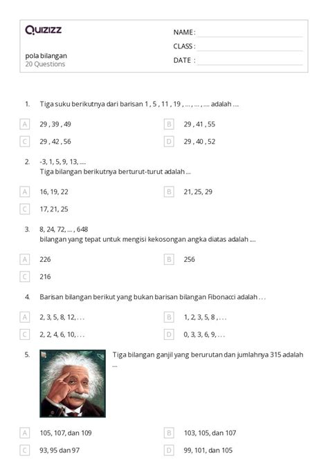 Mais De Planilhas Operasi Dengan Bilangan Rasional No Quizizz