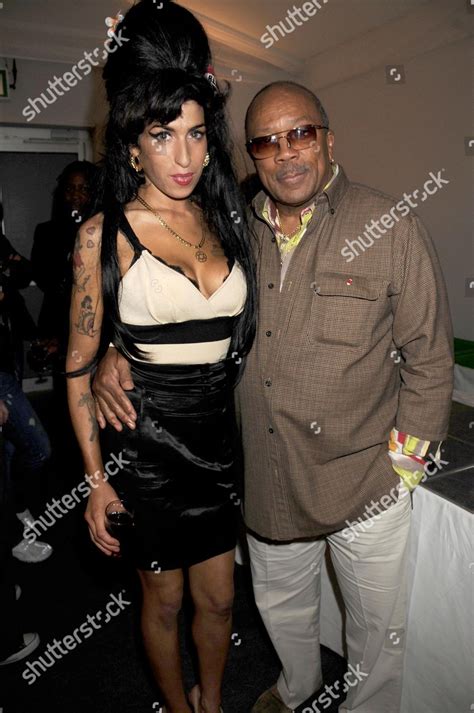 Amy Winehouse Quincy Jones Editorial Stock Photo - Stock Image ...