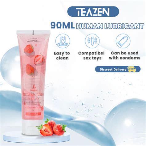 Teazen 90ML Lubricant Water Soluble Lubricant Gel Sex Lube Health Tasteless Flavored Gel