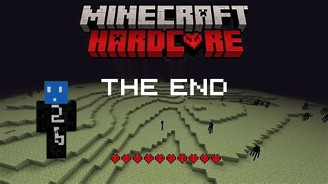 Minecraft Hardcore Day The End YouTube