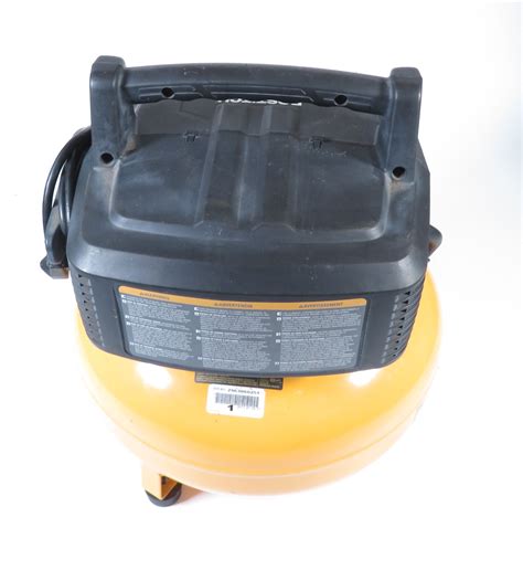 BOSTITCH BTFP02012 Pancake Oil Free 6 Gallon 150 PSI Air Compressor