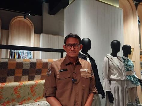 Meski Belum Jadi Pemain Utama Sandiaga Sebut Potensi Ekonomi Fesyen