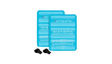 Comfytemp Ice Packs For Injuries Pack Reusable Gel Hot Cold Packs Large Ice Pack For