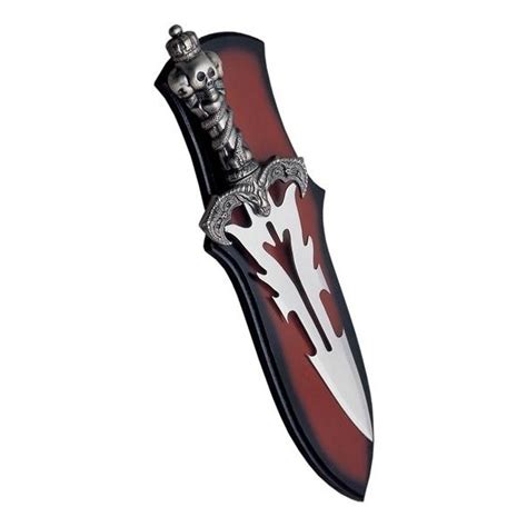 Skull Dagger With Plaque