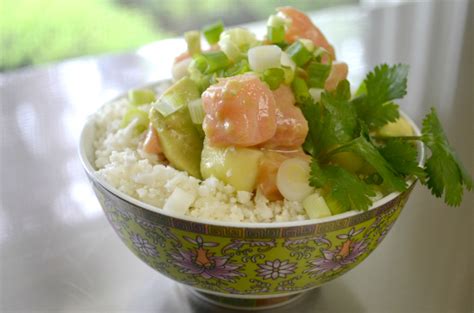 Raw Citrus Poke Salad - Autoimmune Wellness