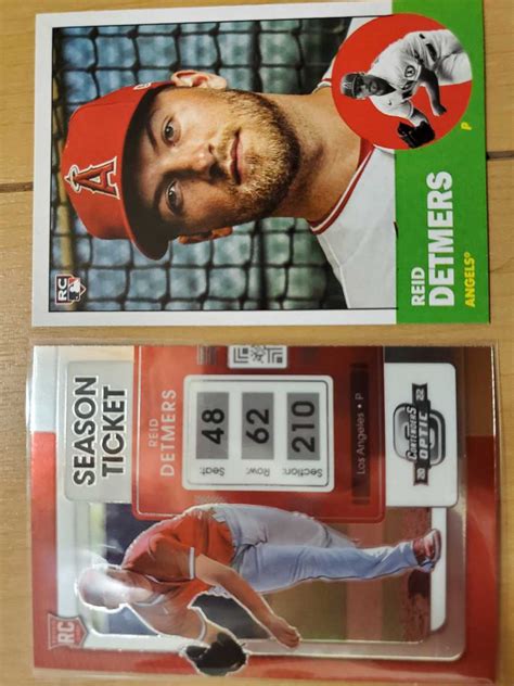 panini chronicles baseball 2022 Reid detmers 2枚セット デトマーズ エンゼルス rc その他