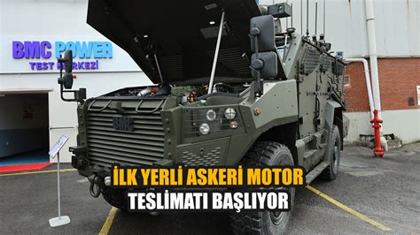 İlk yerli askeri motor teslimatı başlıyor