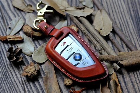 Bmw Key Fob Cover Handcraft Leather Key Case For Bmw Bmw Key Cover