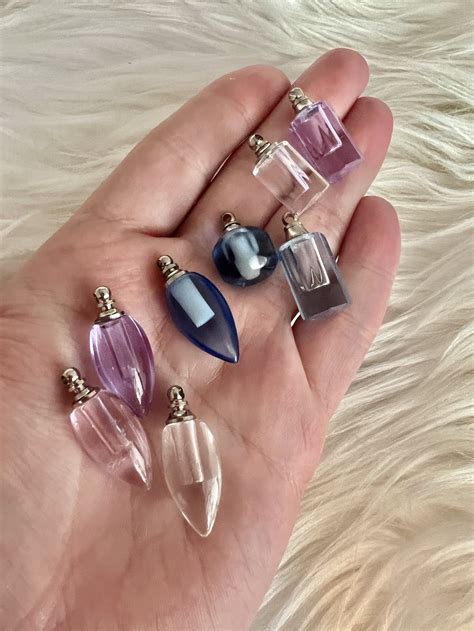 Mini Glass Bottle Pendants — Made With Love Keepsakes Breastmilk And Dna Jewelry