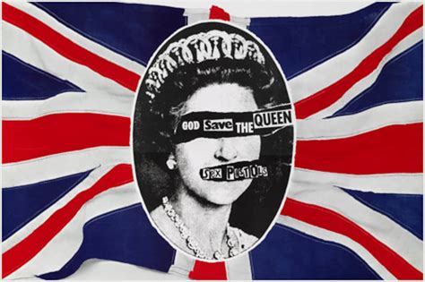 Classic Sex Pistols God Save The Queen Poster British Flag Etsy UK