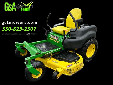 John Deere Z Zero Turn Mower W Hp Engine A Month Lawn