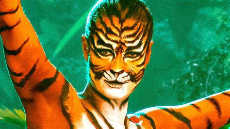 Rebecca Romijn Goes Naked As A Tiger For Super Sexy Skin Wars Teaser