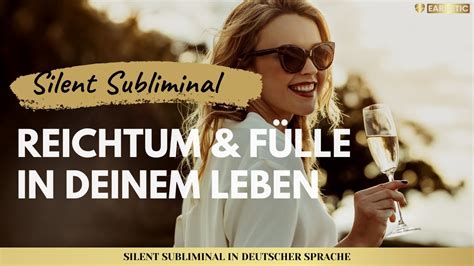 Silent Subliminal Reichtum F Lle In Deinem Leben Chill Out