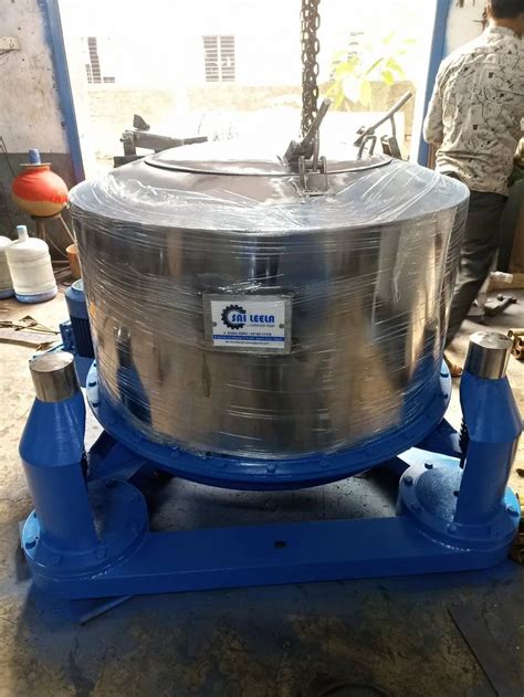 Semi Automatic Stainless Steel Industrial Hydro Extractor Machine For